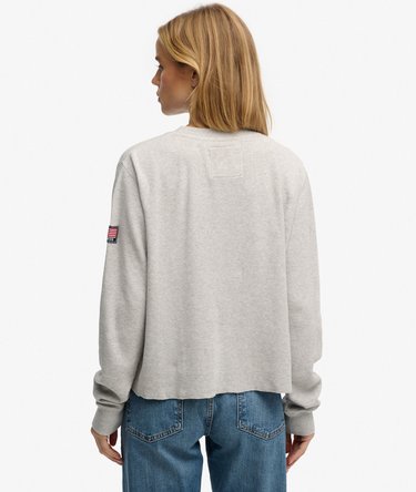 Athletic Essential Graphic Long Sleeve Top Image 5