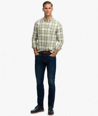 The Merchant Store - Lite Check Shirt Image 3