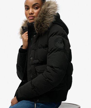 Everest Hooded Bomber Jacket Image 2