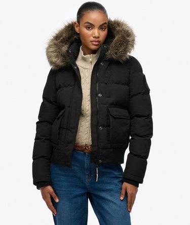 Everest Hooded Bomber Jacket Image 1