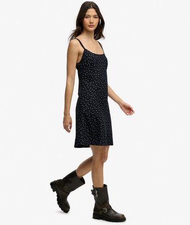 Printed Cami Mini Dress Image 3