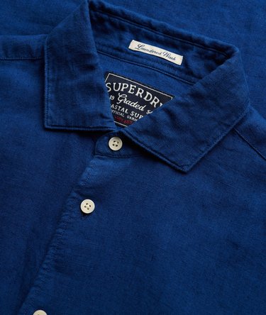 Riviera Long Sleeve Linen Shirt Image 6