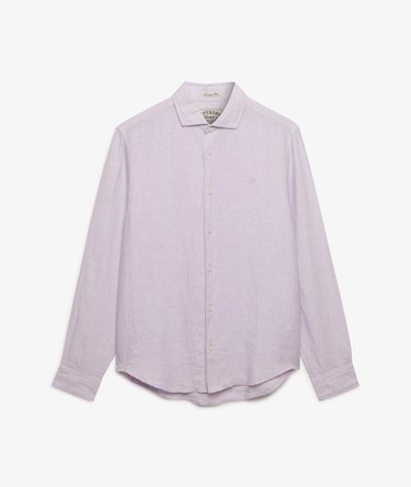 Riviera Long Sleeve Linen Shirt Image 7