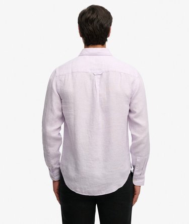 Riviera Long Sleeve Linen Shirt Image 5