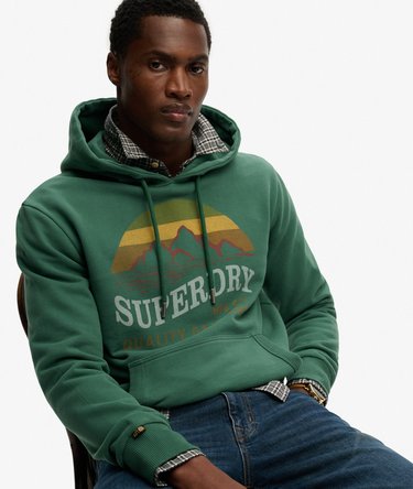 Outdoors Mountain Relaxed Hoodie Image 2