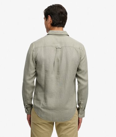 Riviera Long Sleeve Linen Shirt Image 5