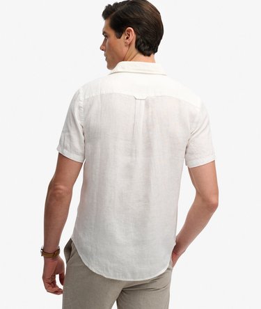 Riviera Short Sleeve Linen Shirt Image 5
