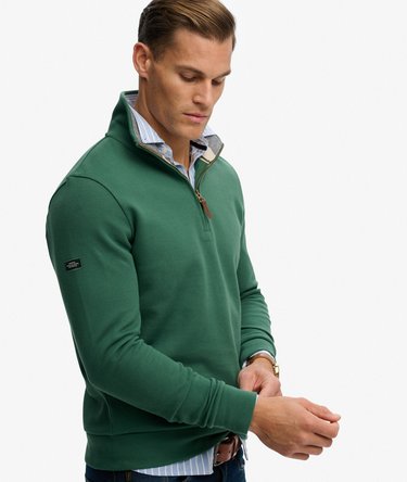 Essential Pique Halvzip Image 2