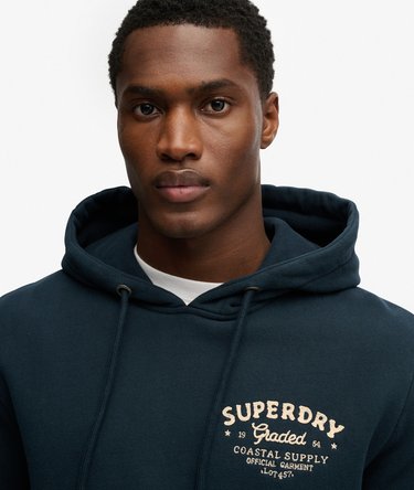 Brodeerattu Lo-Fi Dockside-huppari Image 4