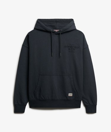 Luxe Casual Embroidered Relaxed Hoodie Image 7
