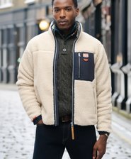 Veste Polaire Borg Vintage Retro