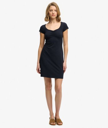 Sweetheart Jersey Mini Dress Image 5