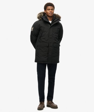 Everest Faux Fur Parka Jacket Image 5