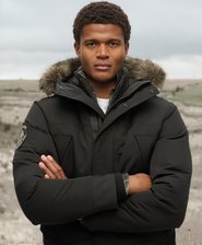 Parka Everest &agrave; Fausse Fourrure