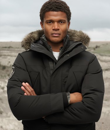 Everest Faux Fur Parka Jacket Image 1