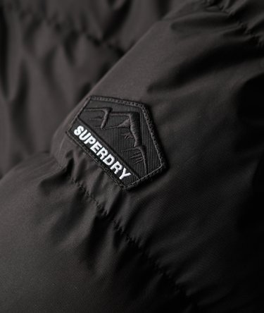 Hooded Sports Puffer Jacket Image 7