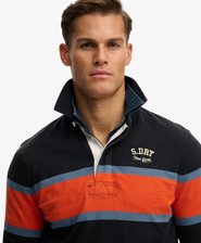 Rugby Top Vintage Athletic Stripe