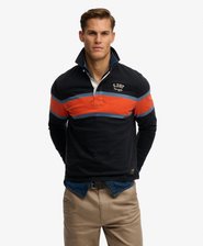 Rugby Top Vintage Athletic Stripe