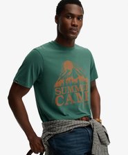Camiseta Retro Outdoor Corte Relajado