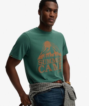 Camiseta Retro Outdoor Corte Relajado Image 2