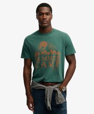 Camiseta Retro Outdoor Corte Relajado