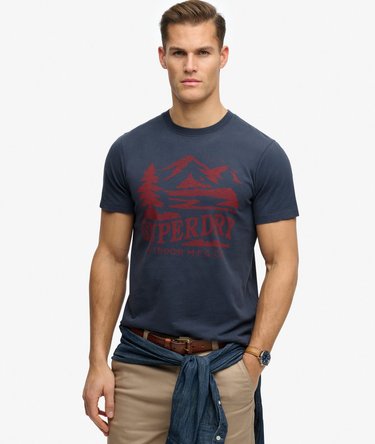 Retro Outdoor Relaxed T-Shirt Image 1