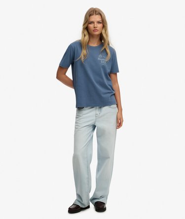 Luxe Casual T-Shirt in lockerer Passform Image 3