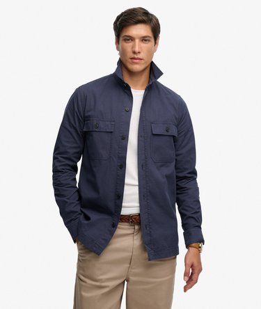 Camisa Militar de Manga Larga Image 1