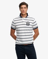 Polo Crest Stripe