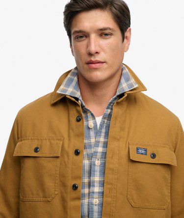 Vintage Miller Overshirt mit Teddyfutter Image 4