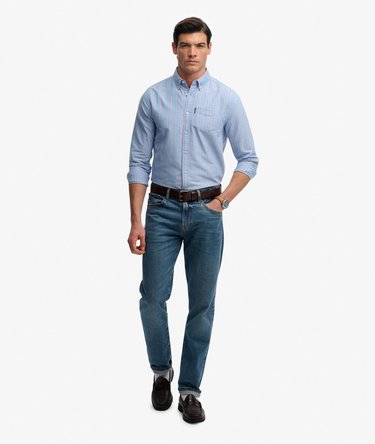 Essential Oxford Long Sleeve Shirt Image 3
