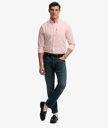 Essential Oxford Long Sleeve Shirt Image 4