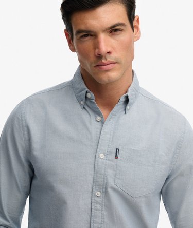 Essential Oxford Long Sleeve Shirt Image 4