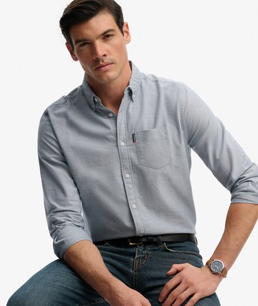 Essential Oxford Long Sleeve Shirt Image 2