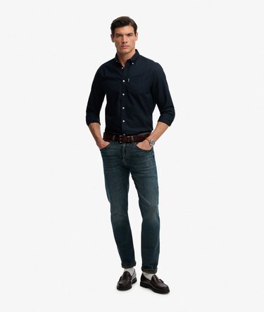 Essential Oxford Long Sleeve Shirt Image 3