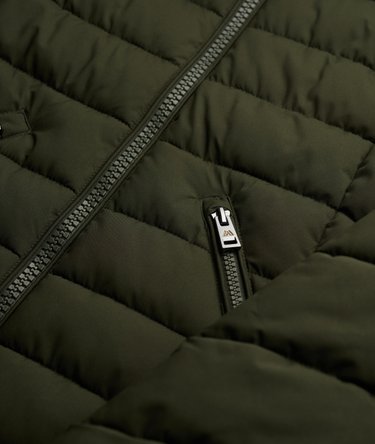 Fuji Faux Fur H&aelig;ttejakke i Melleml&aelig;ngde Image 7