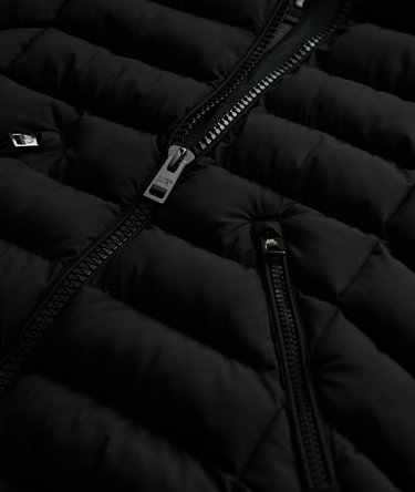 Fuji Faux Fur H&aelig;ttejakke Lang Image 8