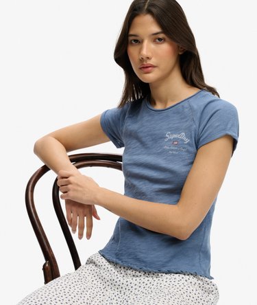 Athletic Essentials Slub Grafik-T-Shirt Image 2