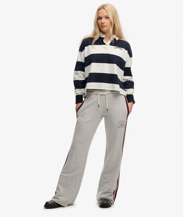 Athletic Essentials Stripe Flare Joggers Image 2