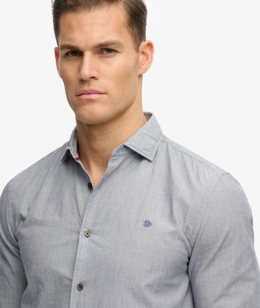 Cut Away Poplin Long Sleeve Shirt Image 4