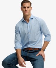 Cut Away Poplin Long Sleeve Shirt