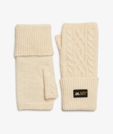 Cable Luxe Handwarmer Gloves Image 1
