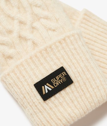 Cable Luxe Handwarmer Gloves Image 2