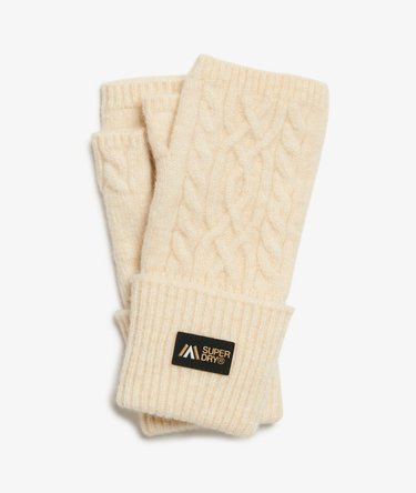 Cable Luxe Handwarmer Gloves Image 3