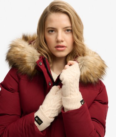 Cable Luxe Handwarmer Gloves Image 4