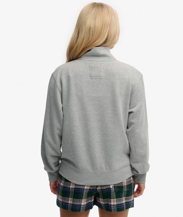 Sweatshirt Demi-Zip Athletic Essentials Graphique Image 5