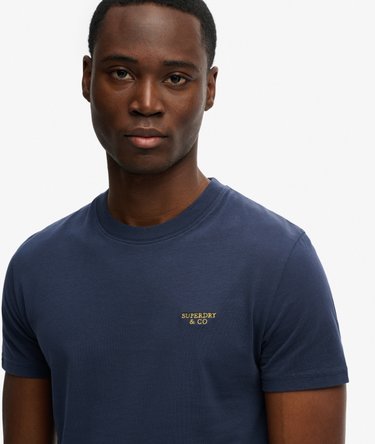 Essential Stacked Logo Embroidered T-shirt Image 4