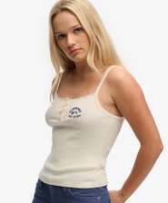 Athletic Essentials Broderet Knap-Cami Top