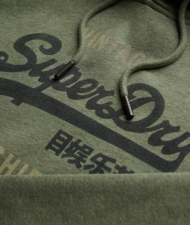 Heritage hoodie met Vintage logo en relaxte pasvorm Image 5
