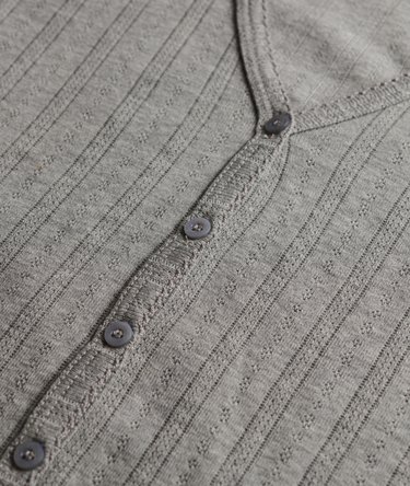 Athletic Essential Pointelle Cardigan Image 6